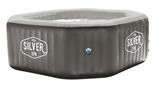 SILVER octagonal inflatable pool compatible with NOVARDEN