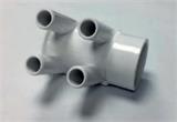Water manifold 1,5" M/ 4 outpouts 3/4